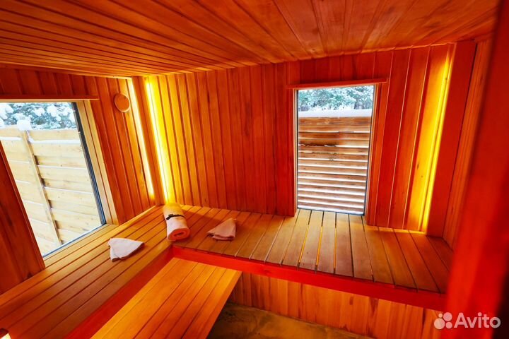 Баня с купелью, дом на сутки