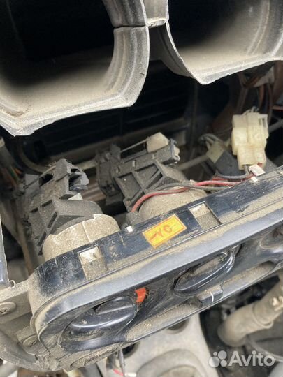 Блок управления печкой daewoo matiz