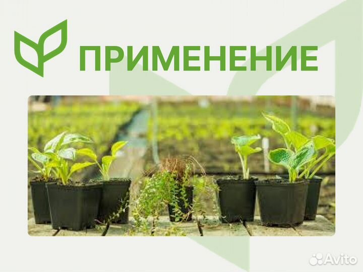 Контейнер квадратно-круглый для рассады 2 л. опт