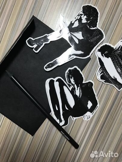 Saint laurent карандаш и наклейки(оригинал)