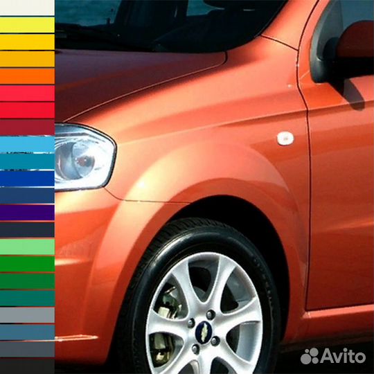 Крыло переднее левое в цвет Chevrolet Aveo T250