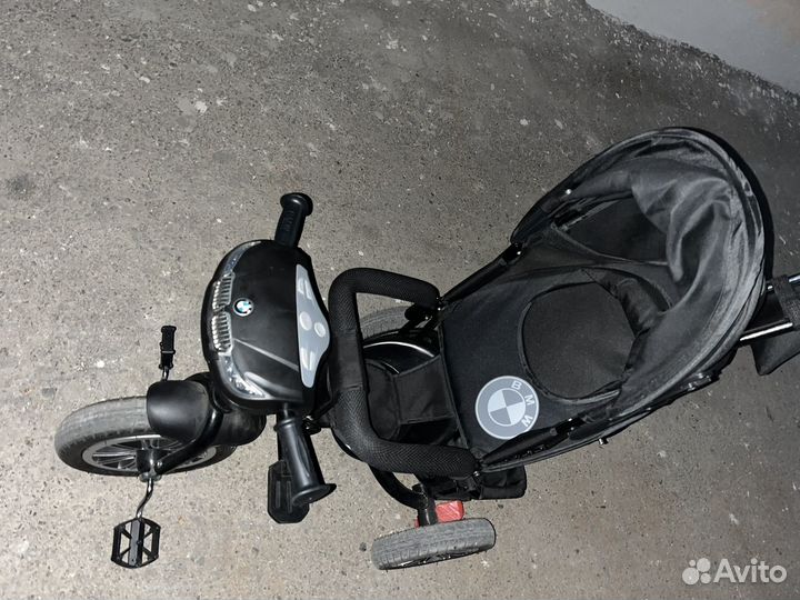 Трехколесный велосипед детский коляска