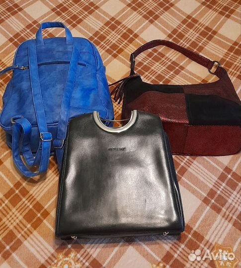 Кошелёк кожаный ключница