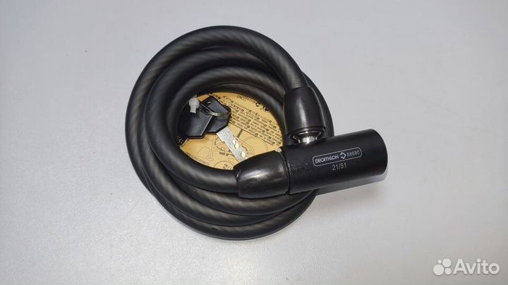 Велозамок с ключом 120 elops Х decathlon Новый