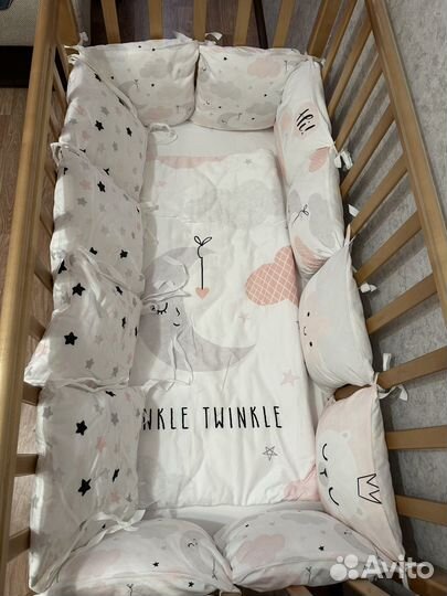 Бортики в детскую кроватку