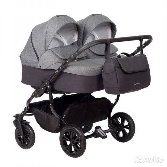 Коляска для двойни Indigo charlotte Sity DUO