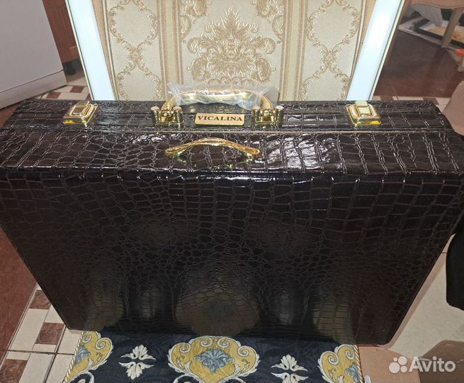 Набор столовых приборов 12 персон 48 шт, чемодан