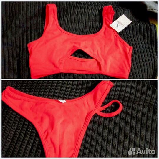 Новый топ и стринги хлопок