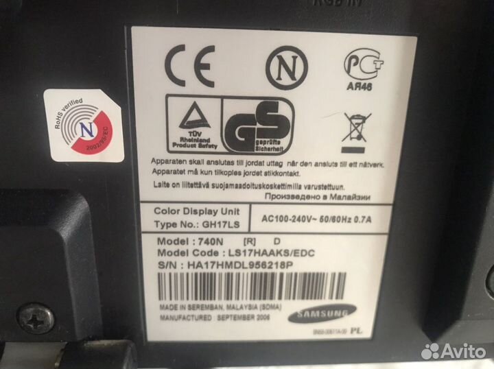 Монитор samsung