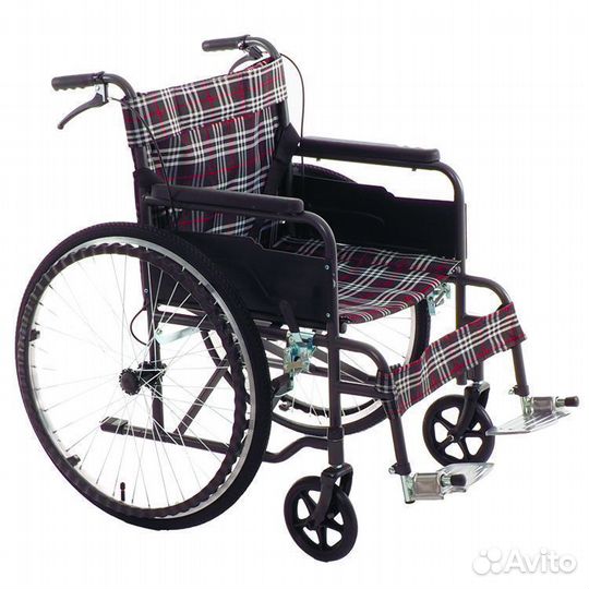 Механическое кресло-коляска с тормозами