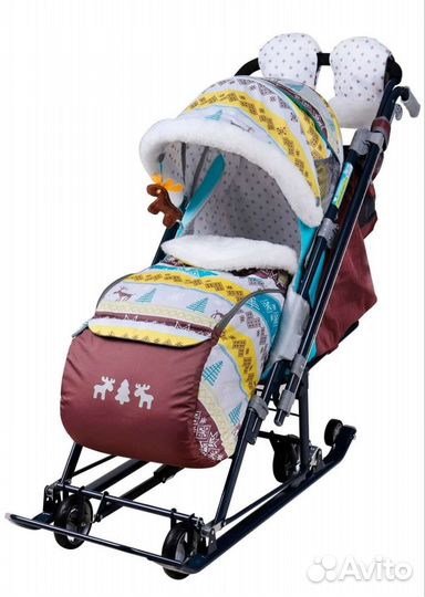 Санки коляска ника 7-7