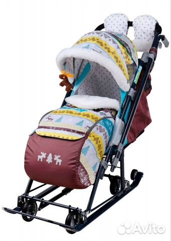 Санки коляска ника 7-7