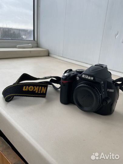 Зеркальный фотоаппарат nikon d3000 body