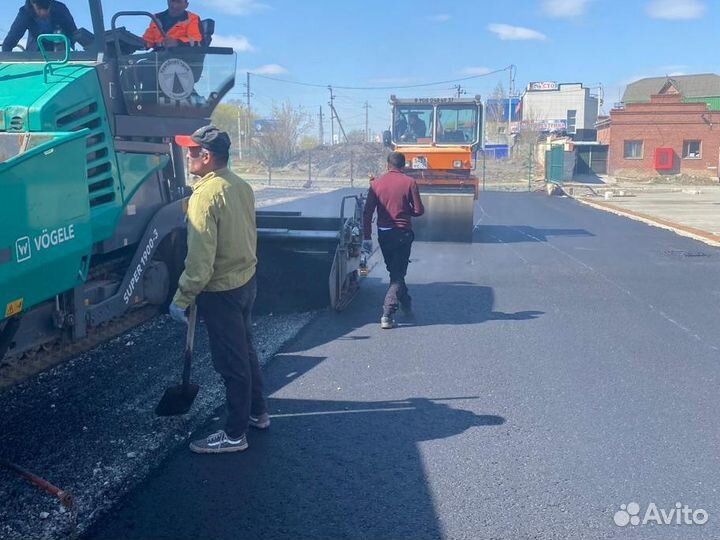 Асфальтирование укладка асфальта под ключ