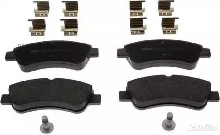 Ferodo FDB4066 Колодки тормозные PSA C3/C4/DS3/100