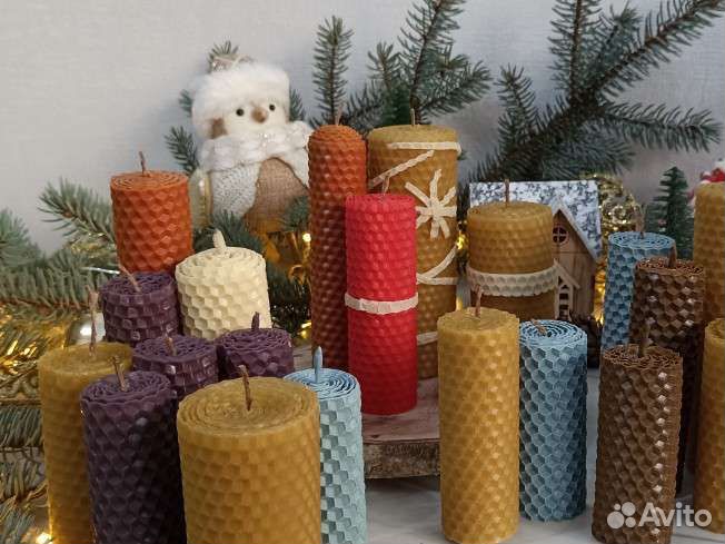 Свечи из вощины