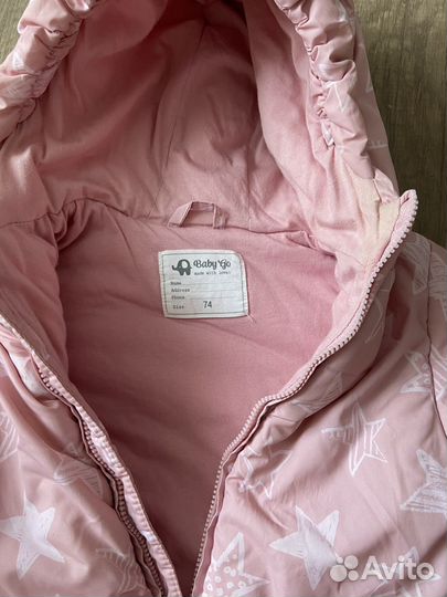 Комбинезон демисезонный 74