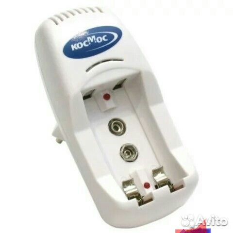 Зарядное устройство Космос на 2 аккумулятора типа