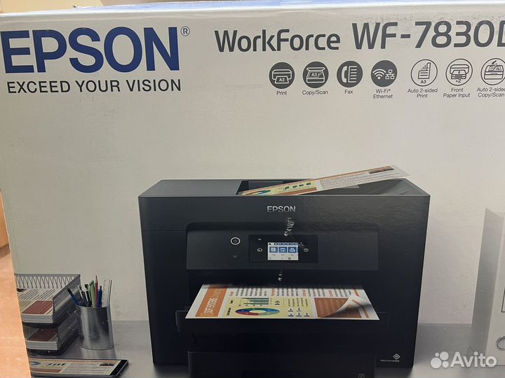Принтер epson wf-7830dtwf