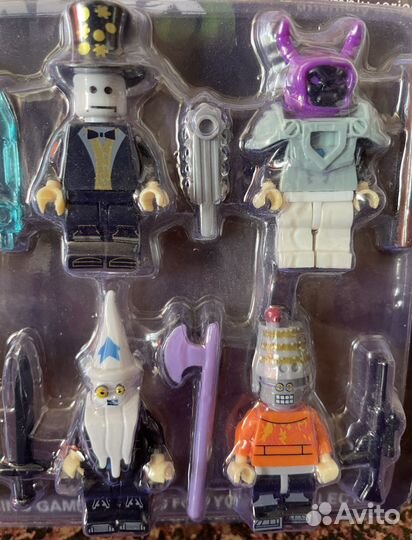 Человечки Lego Avengers Minecraft Among us