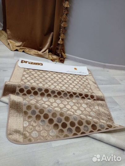 Комплект шелковых ковриков 2ка в ванную,roccobaroc