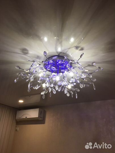 Люстра хрустальная