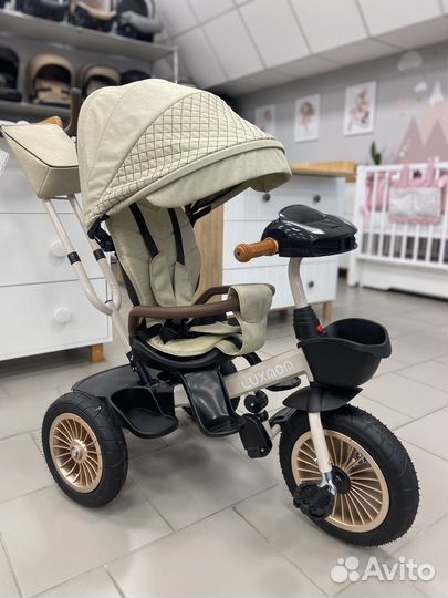 Велосипед с родительской ручкой