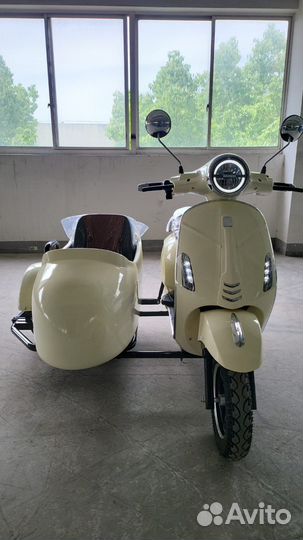 Vespa Электроскутер с люлькой электробайк мопед