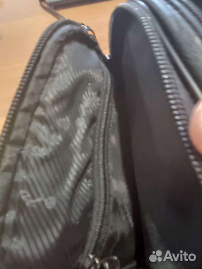 Барсетка кожаная мужская