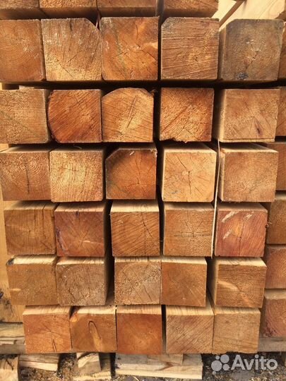 Брус обрезной. Быстрая доставка