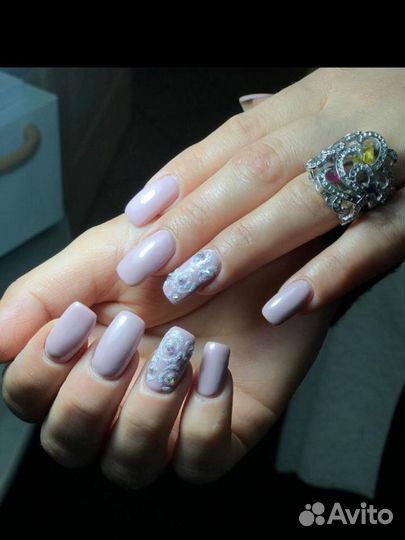 Наращивание ногтей.Маникюр Педикюр: