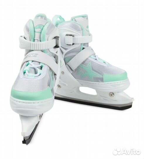 Коньки детские раздвижные 34-37 новые