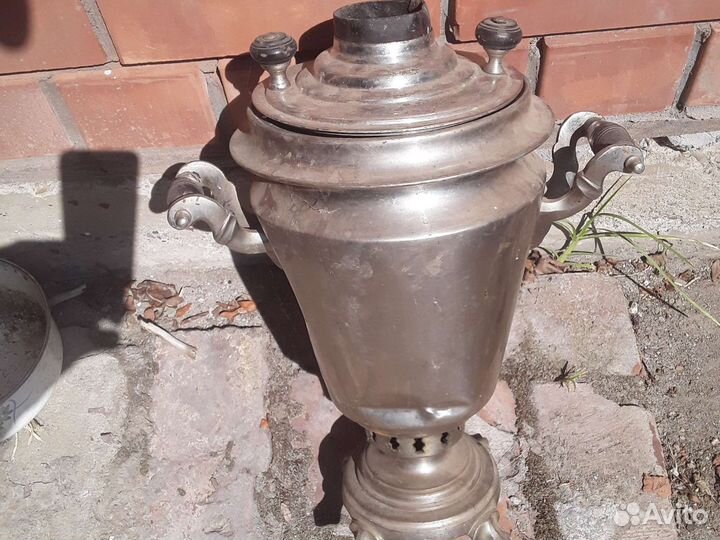 Тульский самовар на дровах