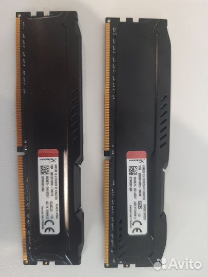 Оперативная память ddr4 hyperx fury 8gb