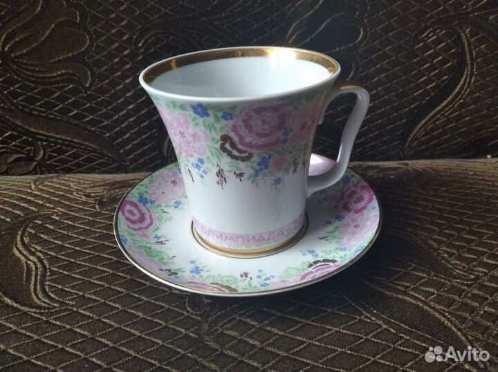 Чайная пара Олимпиада 80 лфз СССР