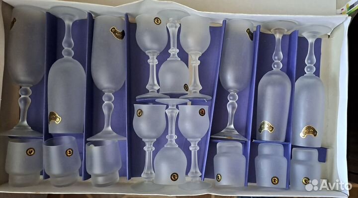 Подарочный набор хрусталь стекло