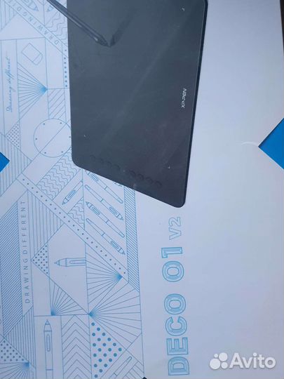 Графический планшет XPPen Deco 01 V2
