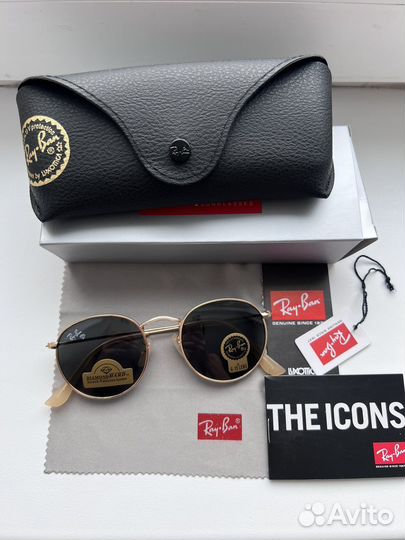 Очки ray ban round metal