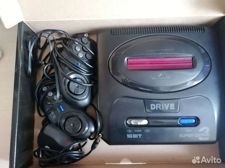 Игровая приставка, консоль 16-битная super drive 2
