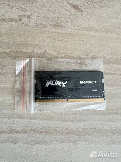 Sodimm Kingston Fury DDR4 32gb 3200mhz