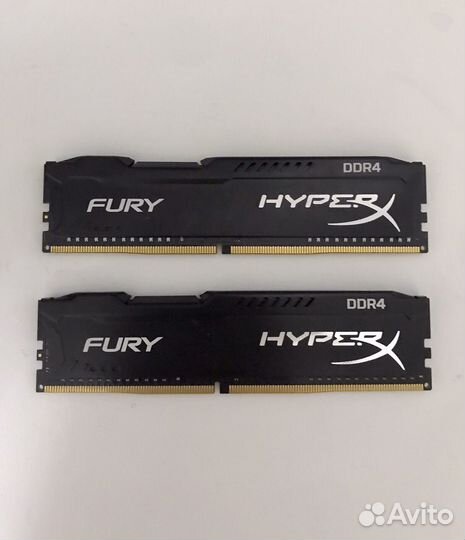 Оперативная память ddr4 hyperx fury 8gb