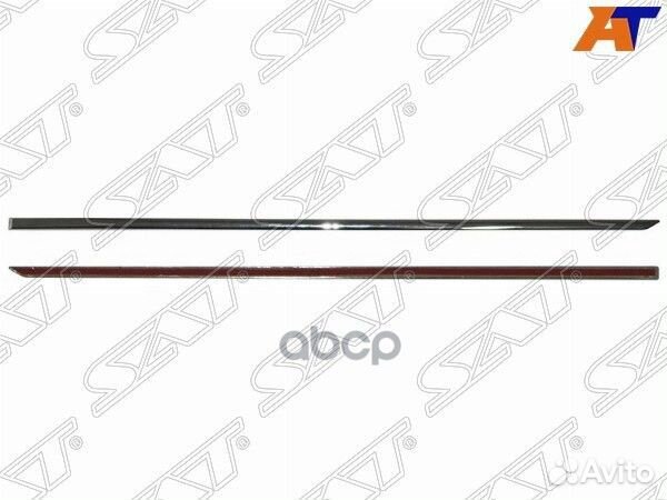 Молдинг двери mercedes E-class W212 09-13 RH хр