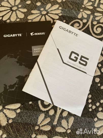 Игровой ноутбук gigabyte g5