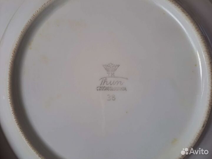 Набор столовой посуды Чехословакия на 6 персон