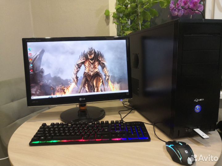 Игровой Компьютер i5-4570/GTX 1050ti/HDD/SSD/22