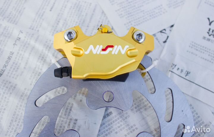 Суппорт + тормозной диск (тюнинг 190 мм) Honda Dio