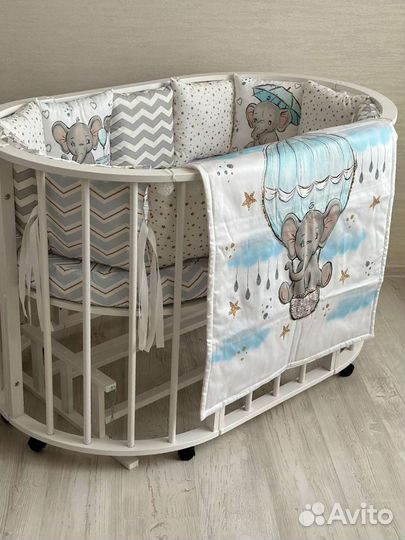 Бортики +одеялко +простыня