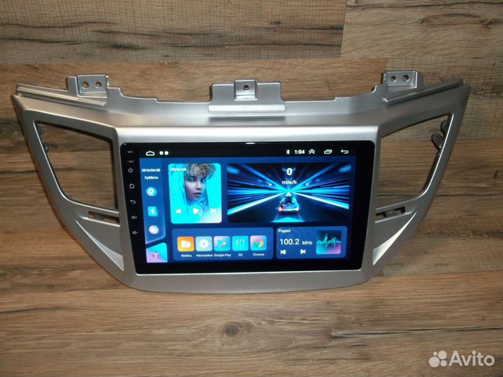 Магнитола Hyundai Tucson 3 Android 2/32 GPS WiFi