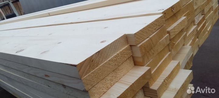 Доска брус строганный камерной сушки все размеры