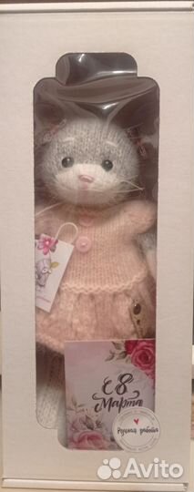 Мягкая игрушка заяц ручной работы